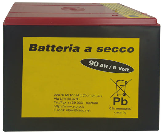 BATTERIE A SECCO 130AH 9V P/ELETTR