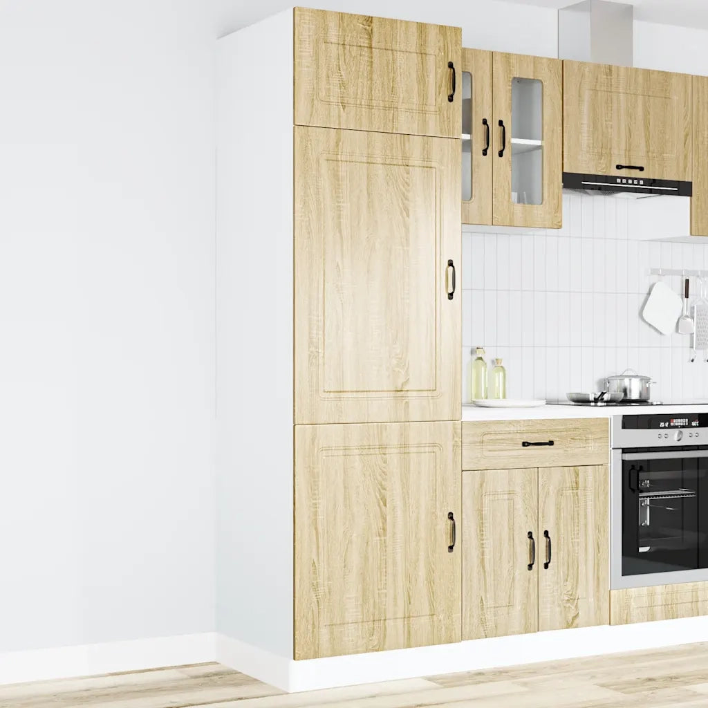 Armadio da Cucina Kalmar Rovere Sonoma in Legno Multistrato 853630