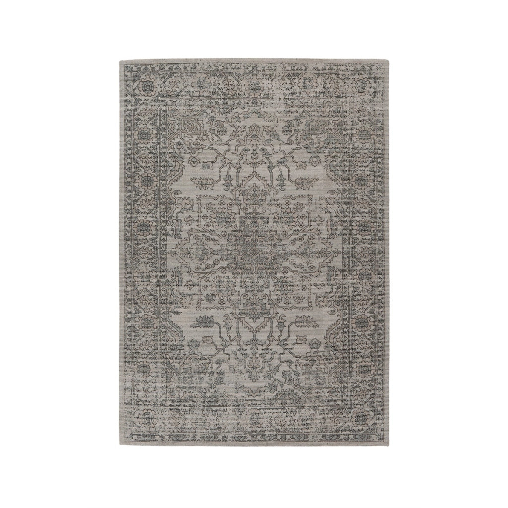 Tappeto Vintage Percy 300 Verde e Taupe