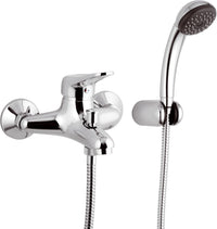 Miscelatore vasca remer con doccino e flessibile - serie kiss