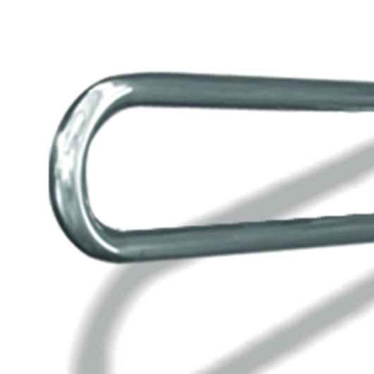 Maniglione barra ribaltabile con piastra lunga cm 60 inox lucido