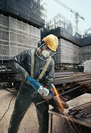 Bosch GWS 24-230 PZ Smerigliatrice Angolare 2.400 W, Ø230 mm CYCLON TECH