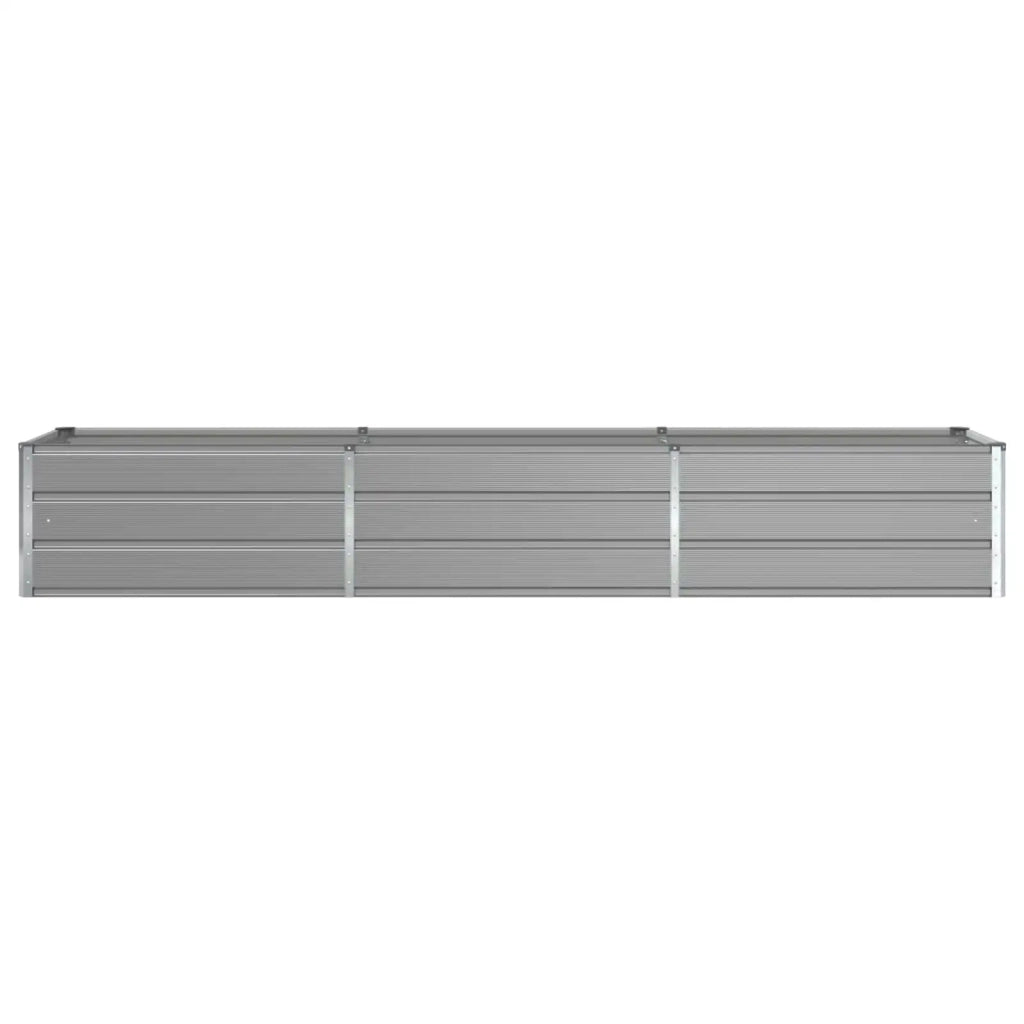 Fioriera Grigio chiaro 290 x 50 x 45 cm Acciaio zincato 42018154