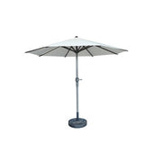 C OMBRELLONE ALL GRIGIO ANACAPRI D 2,5M BIANCO- C LINE OUTDOOR- 1,0 pz