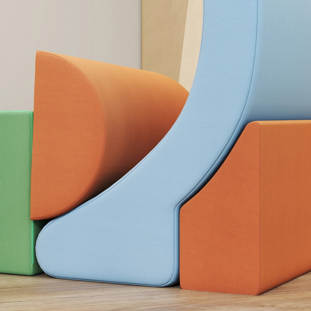 Set di blocchi morbidi per bambini ¨C zephmum ¨C 5 pezzi multicolore