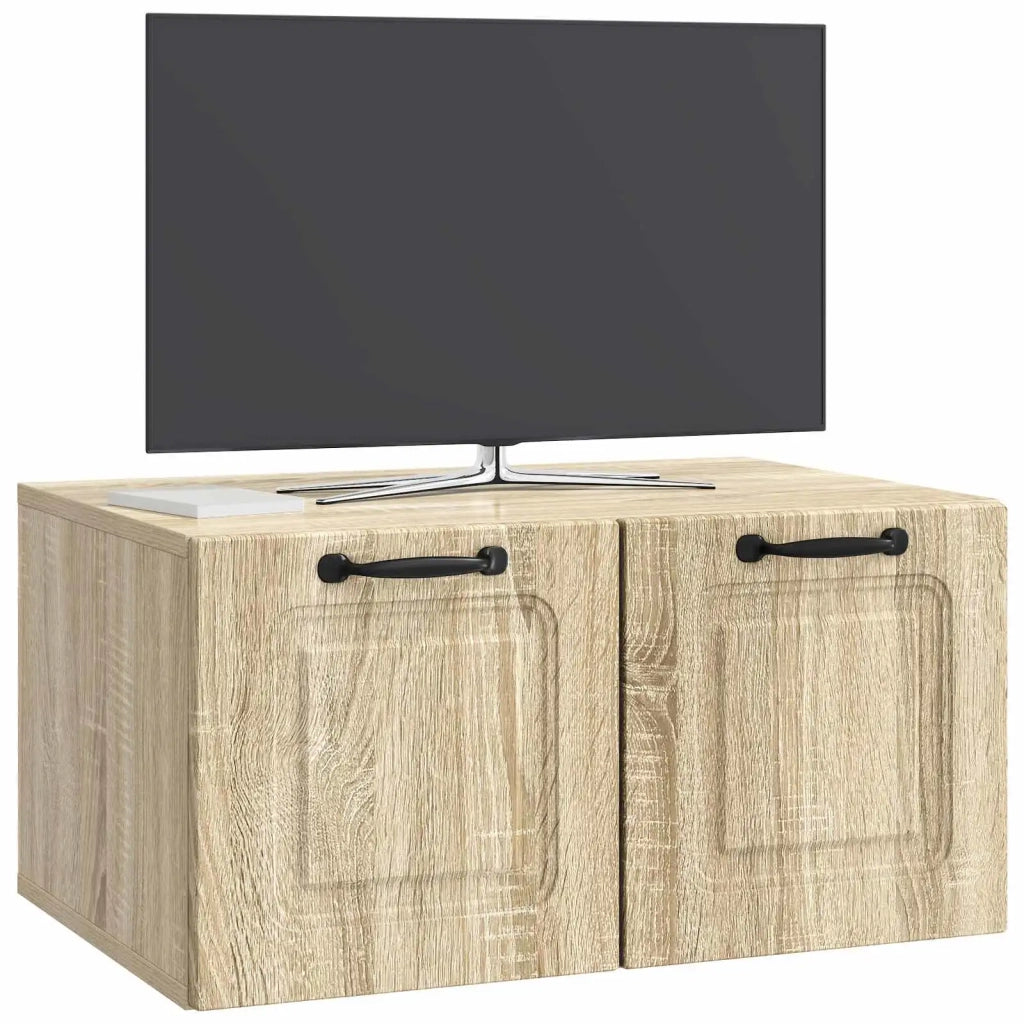 Mobile Porta TV da Muro Rovere Sonoma 59,5 x 41 x 30 cm 899357