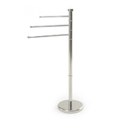 Piantana In Acciaio Inox Porta Asciugamani Da Terra 3 Bracci Girevoli 22x87 Cm Organizer Accessori Bagno Porta Stendi Salviette Bagno Moderno Elegante Stendi Indumenti