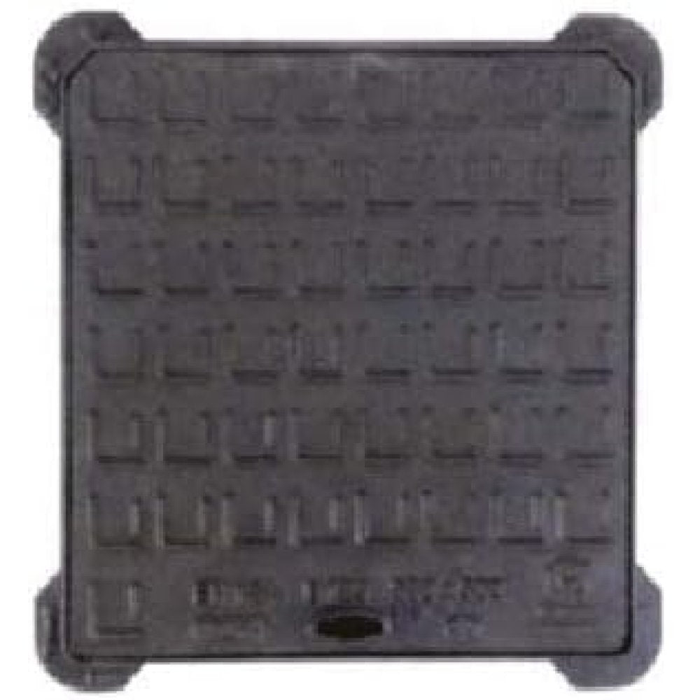 Tombino chiusino telaio con coperchio ghisa 40x40 cm b125 luce 3