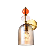 Applique Art Déco ambra ovale E27 Tropea Light Prestige