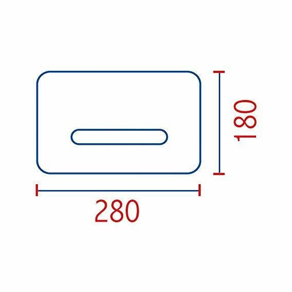 Placca Per Cassetta Sara Tratto 28X18 Cm Bianca 80130670 Pucci - Pucciplast