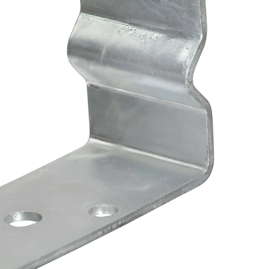 Picchetti per Recinzione 6 pz Argento 14x6x15cm Acciaio Zincato CFW1027175