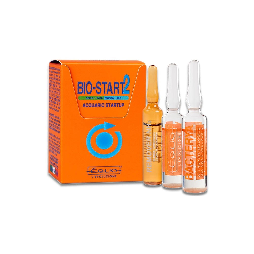 EQUO BioStart2 6 Fiale Da 5ml - Per un Rapido Avvio di un acquario