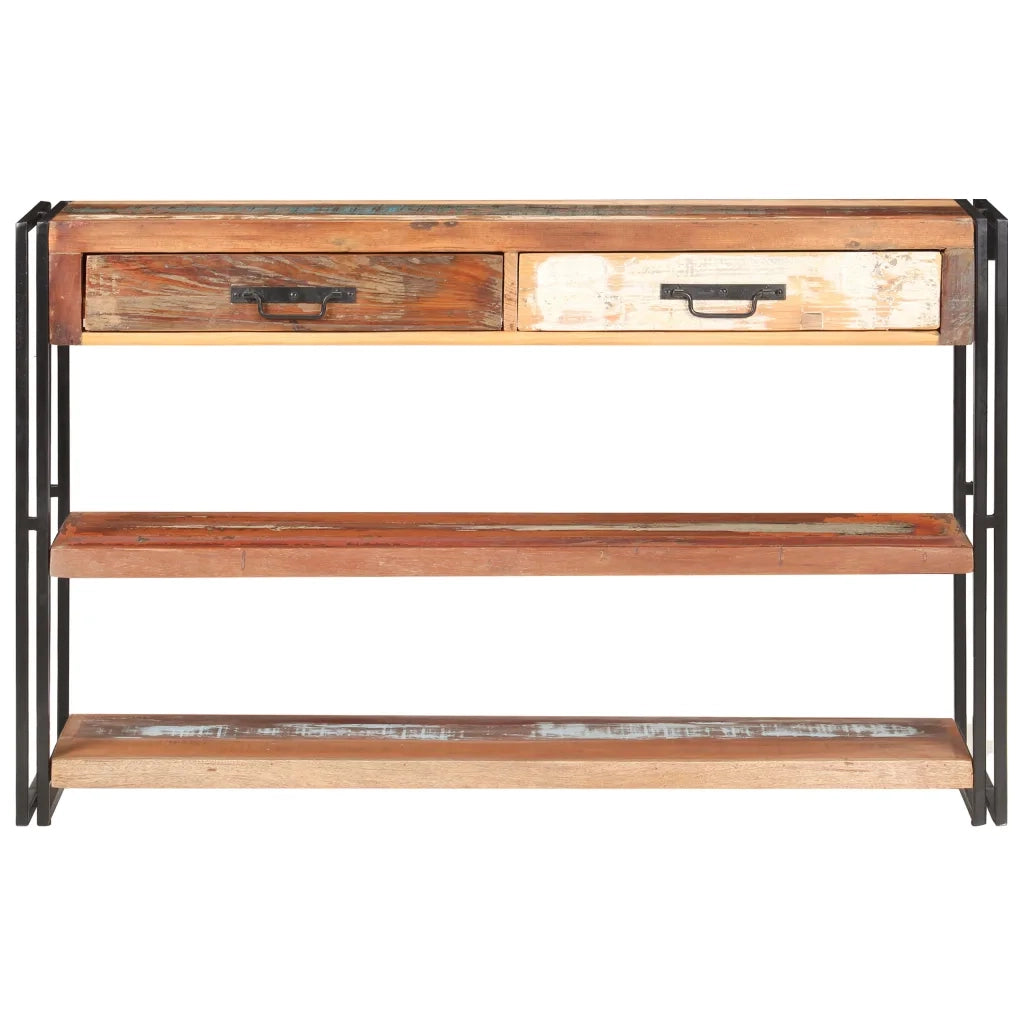 vidaXL Credenza 120x30x75 cm in Legno Massello di Recupero