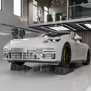 Set 2 Cunei per Camper Auto, 90,5x30x21,5cm, max 5 t, materiale antiscivolo in PP, per livellamento veicolo