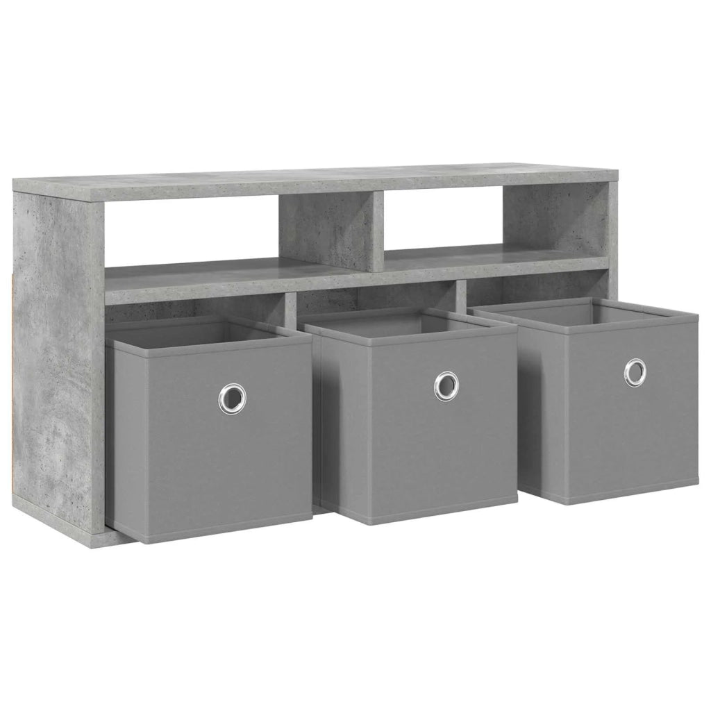 Lowboard con cassetto Grigio cemento 72 x 22,5 x 38 cm CFW3162600
