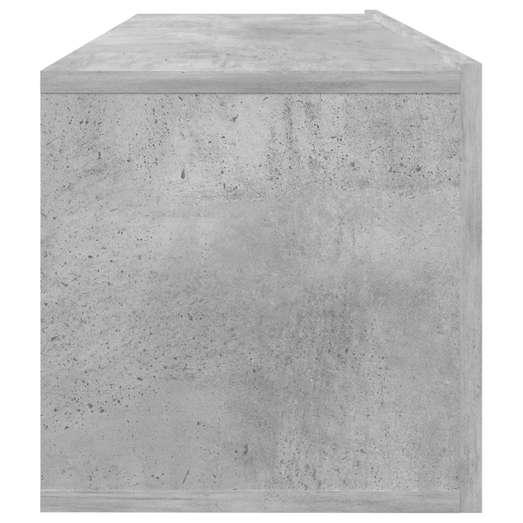 Mobile Porta TV Grigio Cemento 100x30x30 cm in Truciolato cod mxl 33994