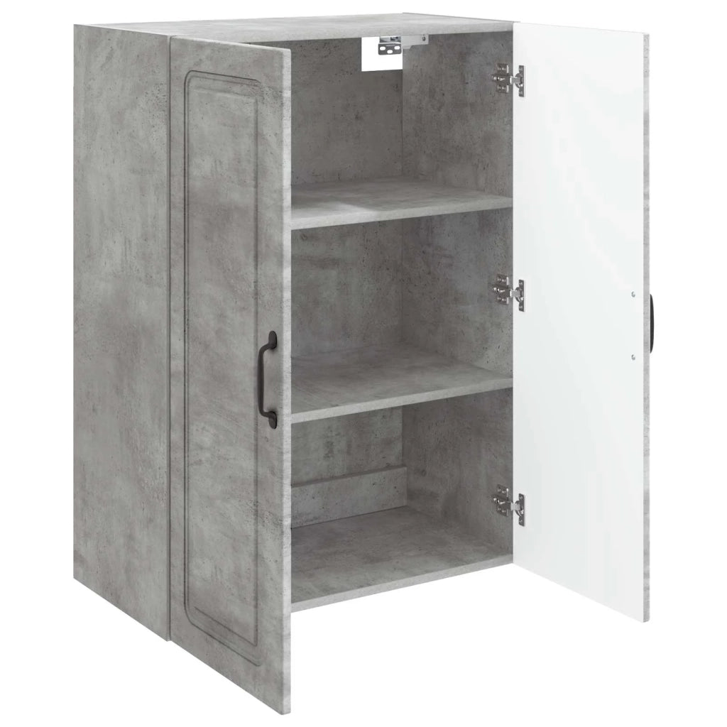 Mobiletto a muro Grigio Cemento 66 x 34,5 x 90 cm