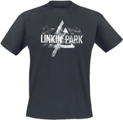 T-shirt a prismi con effetto fumo nero - Merchandise per i fan