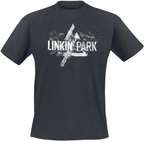 T-shirt a prismi con effetto fumo nero - Merchandise per i fan