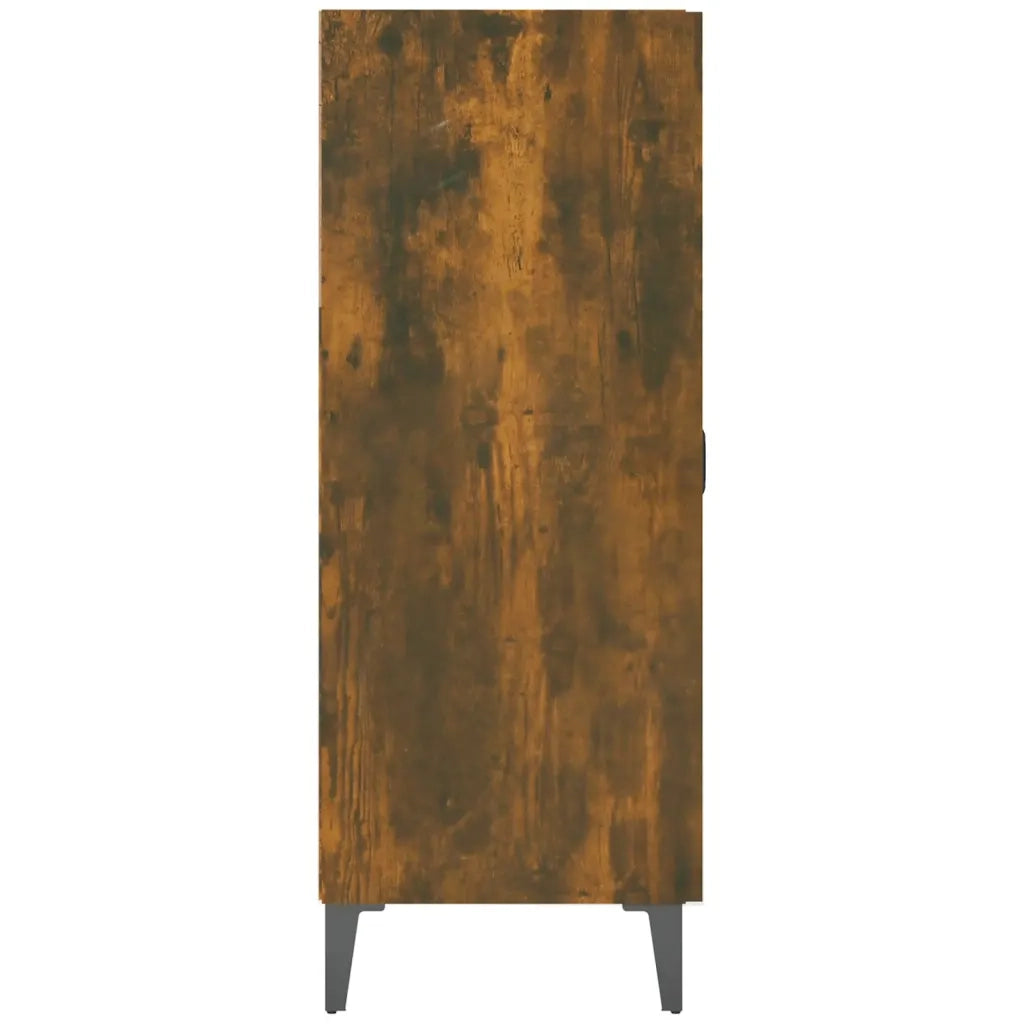 Credenza-Buffet-Armadio da cucina Rovere Fumo 69,5x34x90 cm in Legno Multistrato 650681