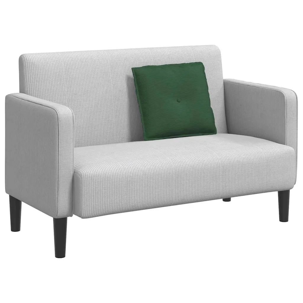 Cuscino per Schiena | Cuscino dorsale Verde Giungla 50 x 45 cm Tessuto in Cords