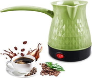 Induttore per caffè turco 500 ml - macchina per caffè turco per campeggio, koffiekoker mokkakan, caffè turco elettrico - stile (verde)