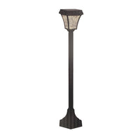 Lampada da supporto solare a LED da 2W Black Body 3in1 IP44
