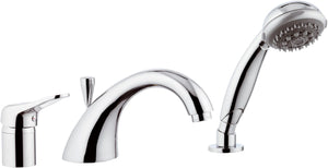 Miscelatore bordo vasca con deviatore remer - serie kiss