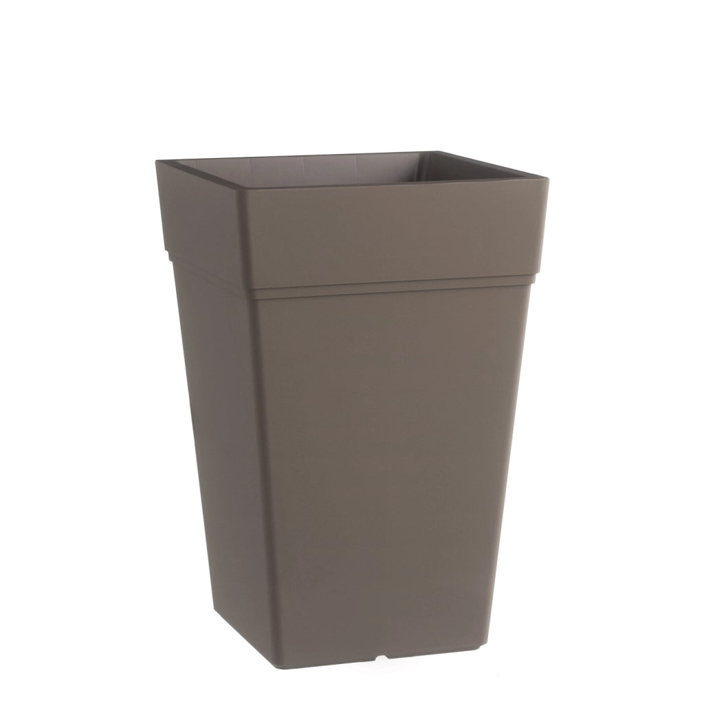Vaso Quadrato colore Bruno 38x38 CM H 65 CM mod. Stalk