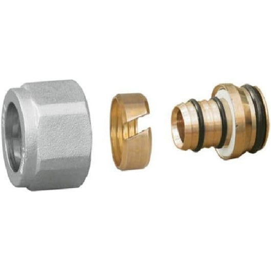 Adattatore tubo multistrato 16x2 dado da 1/2 per collettore racc