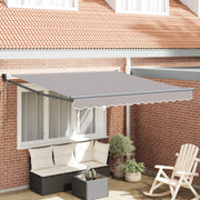 Tenda Retrattile Automatica  Grigia 350x250 cm