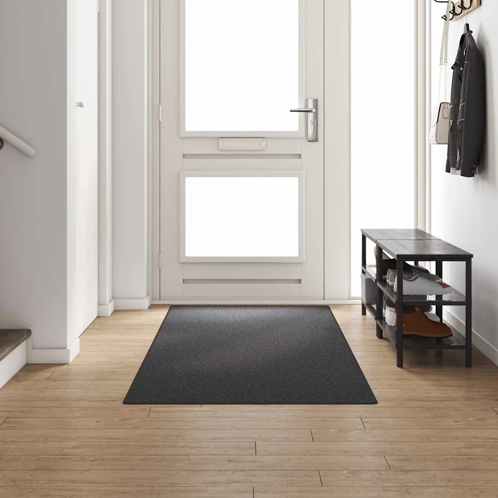 Runner in Moquette | Runner Tappeto Grigio scuro 100 x 300 cm 100% Polipropilene