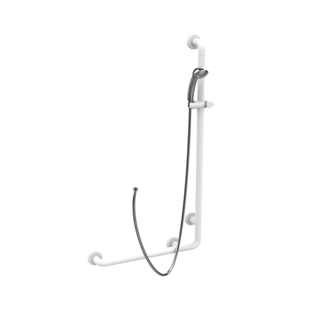 Maniglia di sicurezza con saliscendi e doccino cm.60x110, goman