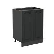Mobiletto base cucina R-Line Antracite rustico/Antracite 60 cm senza piano di lavoro Vicco