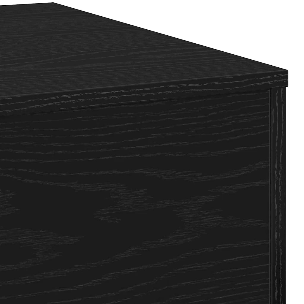 Tavolino da salotto Rovere Nero 55 x 55 x 31 cm 862993