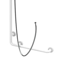 Maniglia di sicurezza con saliscendi e doccino cm.60x110, goman