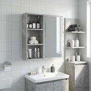 Armadio da bagno a muro Grigio Cemento 30 x 14 x 70 cm 889330