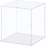 Vetrina Acrilica per Protezione Stoffa di Oggetti da Collezione 16x16x16cm con Visibilità Chiara