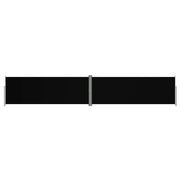 Tenda da sole laterale retrattile/schermo privacy per patio giardino terrazza balcone 180 x 1000 cm nero 02_0007441