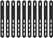 Hengelband 10 Stuks - Siliciume - Impermeabile - Fissaggio Stabile - Cinture per Cavi - Accessori per Pescatori