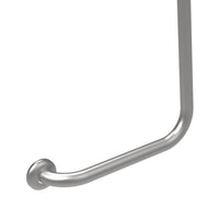 Maniglione disabili 35x65 inox satinato goman