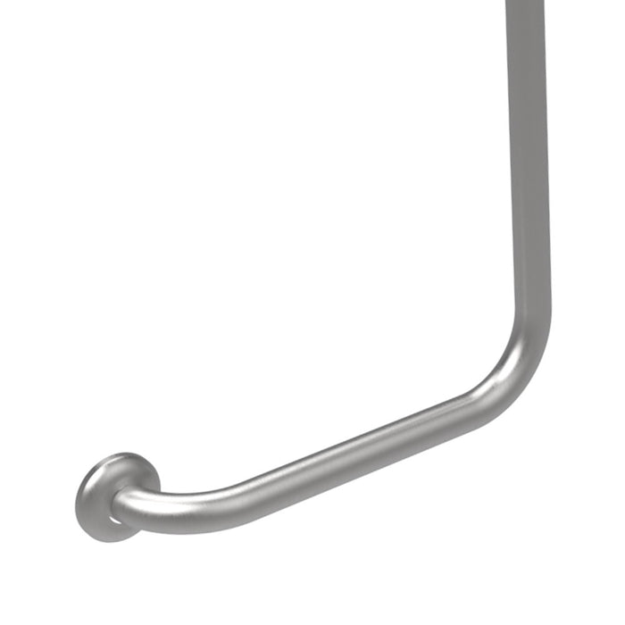 Maniglione disabili 35x65 inox satinato goman