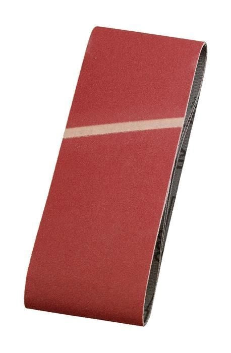 KWB 914410 Nastro Abrasivo per Levigatrice a Nastro Legno e Metallo Grana 100 100x560mm 3 pezzi colore Marrone