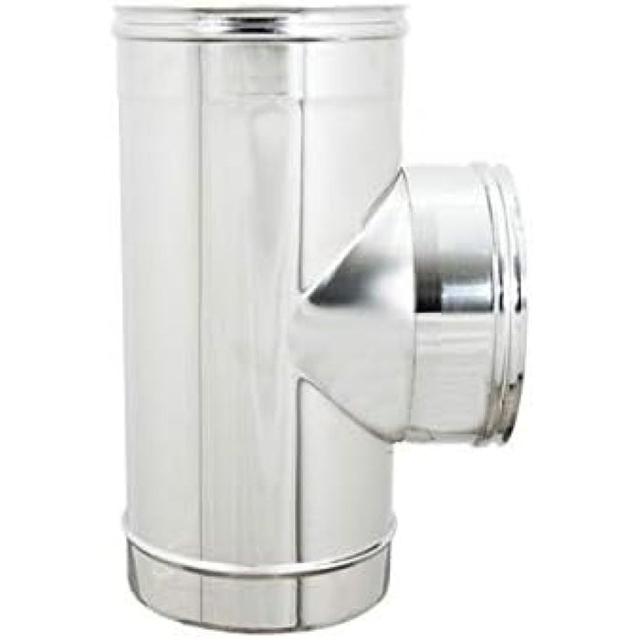 Raccordo a t braga mf codino f inox 5 decimi aisi 316 (100mm)