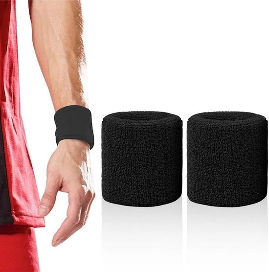 Bracciale assorbente per sport - Ideale per atleti - Unisex - Per mantenere le gambe asciutte - Adatto per corsa e fitness - Forma perfetta