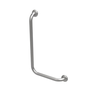 Maniglia di sicurezza verticale sinistra 35x65 inox satinato goman