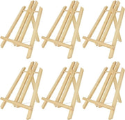 Sedia da pittore in legno pieghevole - 30 cm - Mini sedia da pittore per dipinti ad olio