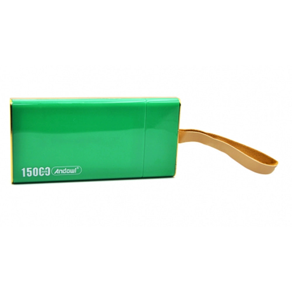 Trade Shop - Power Bank Q-cd900 15000mah Portatile Ricarica Rapida Indicatore Alimentazione Torcia Led -