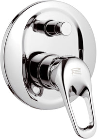 Rubinetto incasso vasca/doccia con deviatore remer - serie kiss