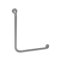 Maniglia disabili e anziani verticale 50x50 inox lucido